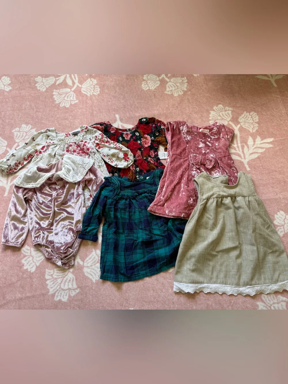 Baby Girl Toddlers Cute Dresses Bundle